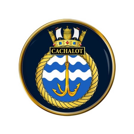 HMS Cachalot, Royal Navy Pin Badge
