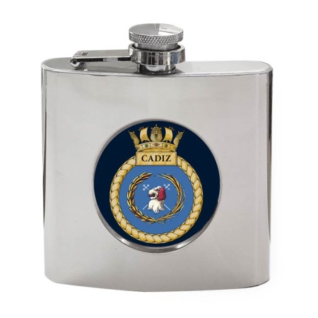HMS Cadiz, Royal Navy Hip Flask