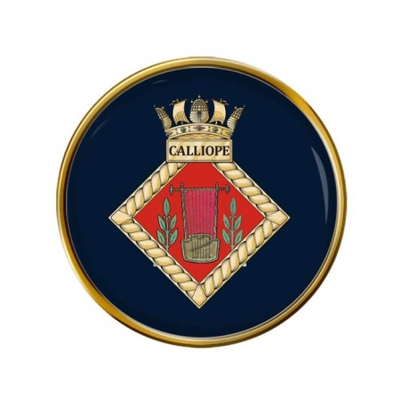 HMS Calliope, Royal Navy Pin Badge