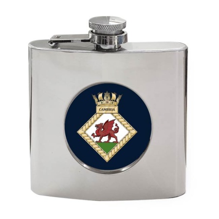 HMS Cambria, Royal Navy Hip Flask
