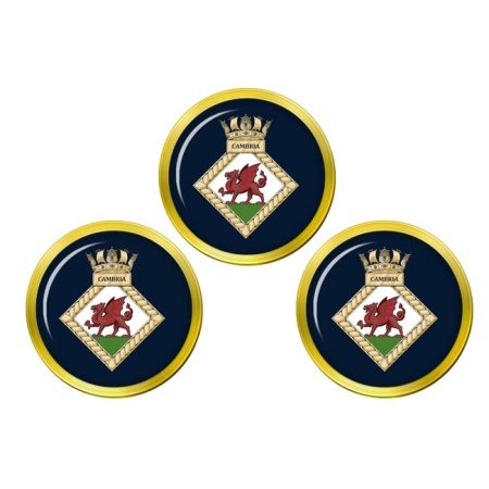 HMS Cambria, Royal Navy Golf Ball Markers