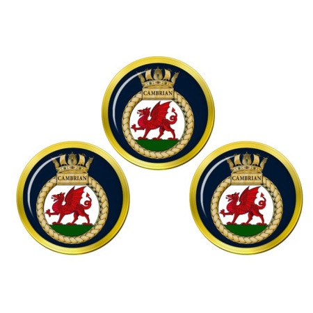 HMS Cambrian, Royal Navy Golf Ball Markers