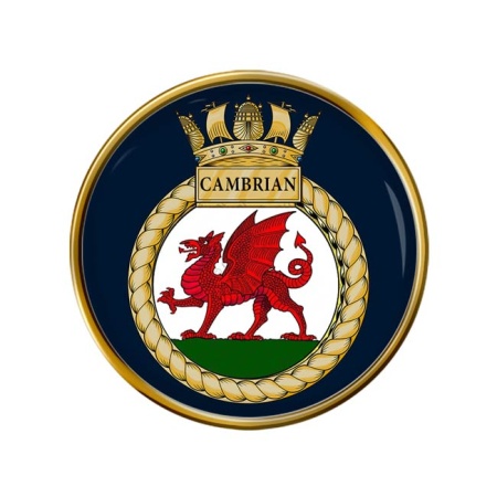 HMS Cambrian, Royal Navy Pin Badge