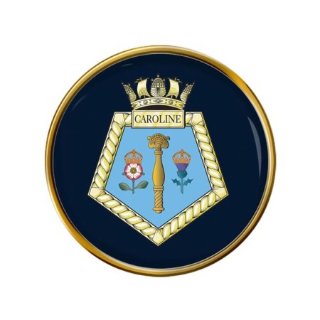 HMS Caroline, Royal Navy Pin Badge