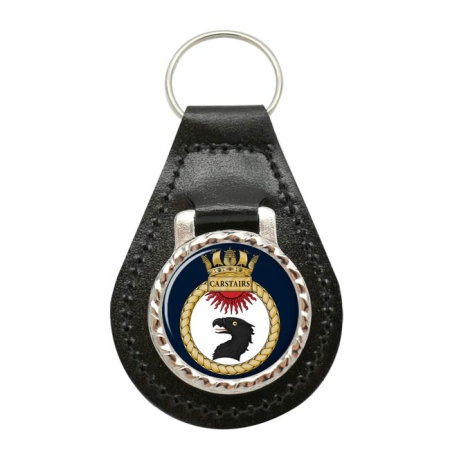 HMS Carstairs, Royal Navy Leather Key Fob