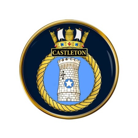 HMS Castleton, Royal Navy Pin Badge