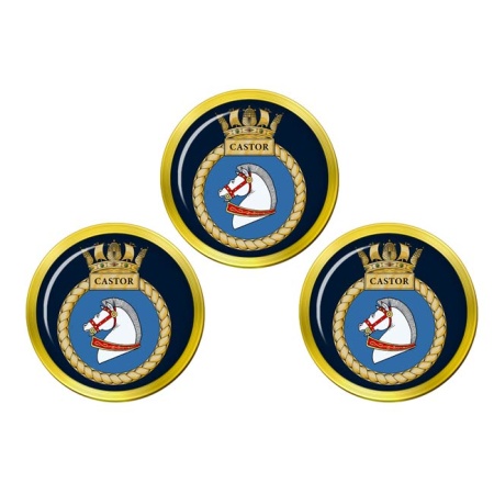 HMS Castor, Royal Navy Golf Ball Markers