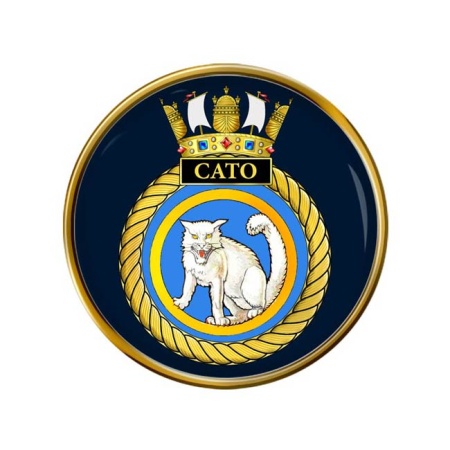 HMS Cato, Royal Navy Pin Badge