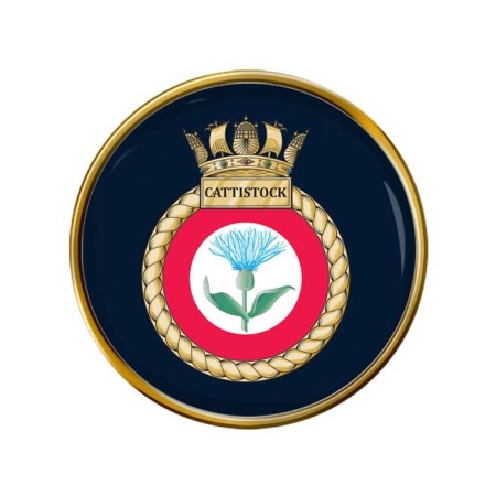 HMS Cattistock, Royal Navy Pin Badge