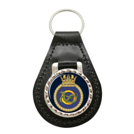 HMS Cavendish, Royal Navy Leather Key Fob