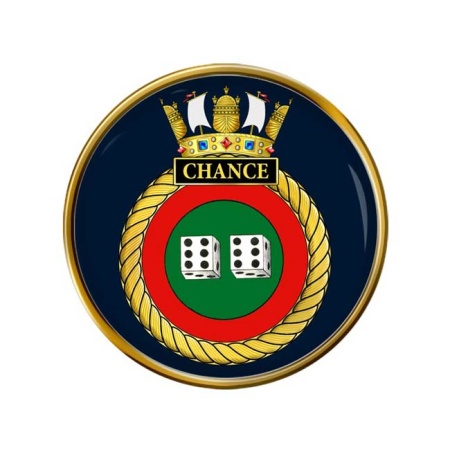 HMS Chance, Royal Navy Pin Badge
