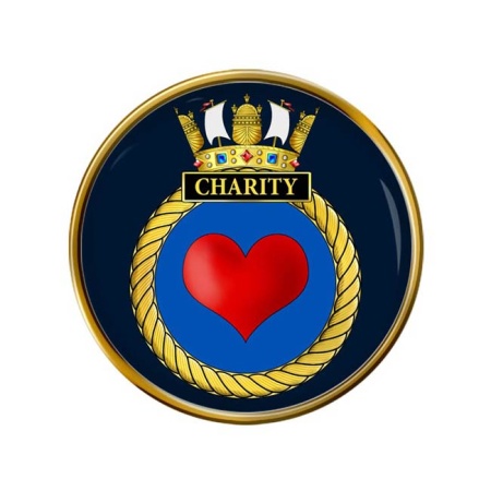 HMS Charity, Royal Navy Pin Badge