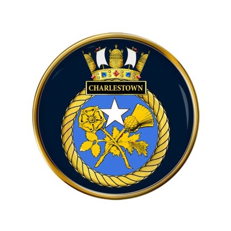HMS Charlestown, Royal Navy Pin Badge