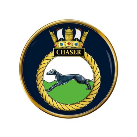 HMS Chaser, Royal Navy Pin Badge