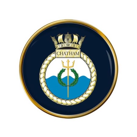 HMS Chatham, Royal Navy Pin Badge