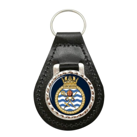 HMS Chichester, Royal Navy Leather Key Fob