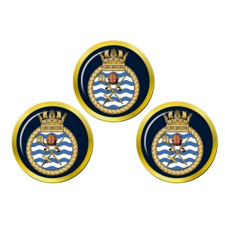 HMS Chichester, Royal Navy Golf Ball Markers