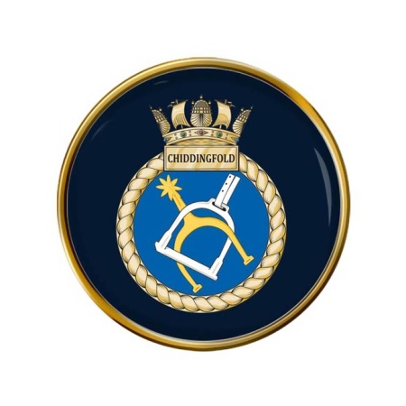 HMS Chiddingfold, Royal Navy Pin Badge