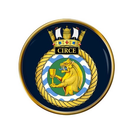 HMS Circe, Royal Navy Pin Badge