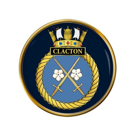 HMS Clacton, Royal Navy Pin Badge