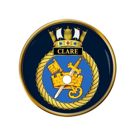HMS Clare, Royal Navy Pin Badge