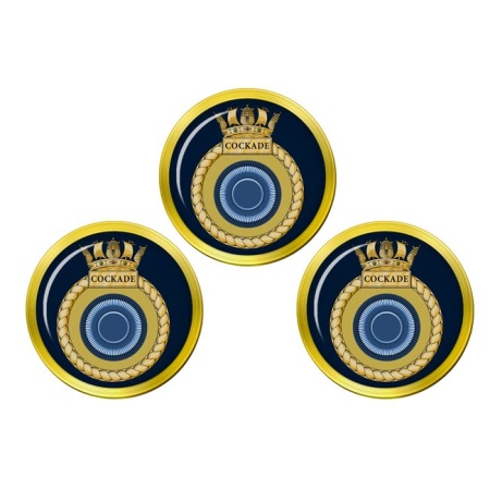 HMS Cockade, Royal Navy Golf Ball Markers