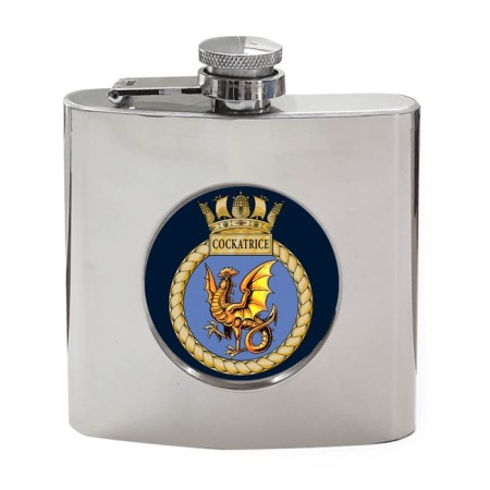 HMS Cockatrice, Royal Navy Hip Flask
