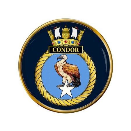 HMS Condor, Royal Navy Pin Badge
