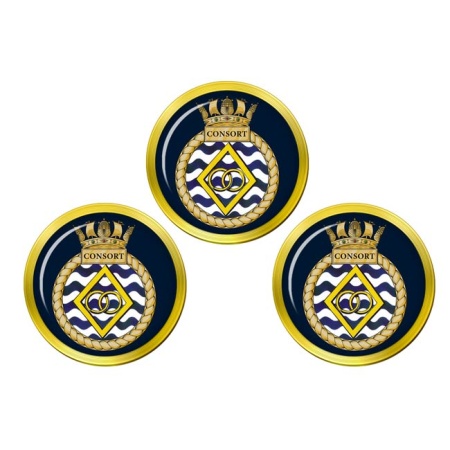 HMS Consort, Royal Navy Golf Ball Markers