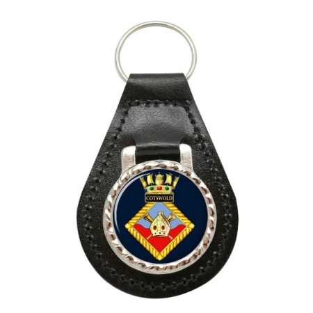 HMS Cotswold, Royal Navy Leather Key Fob