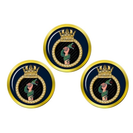 HMS Courageous, Royal Navy Golf Ball Markers