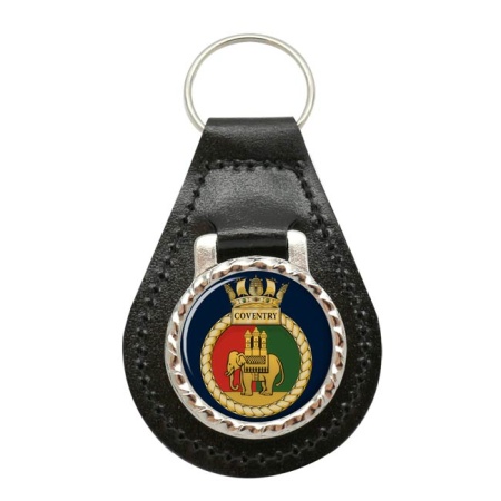 HMS Coventry, Royal Navy Leather Key Fob