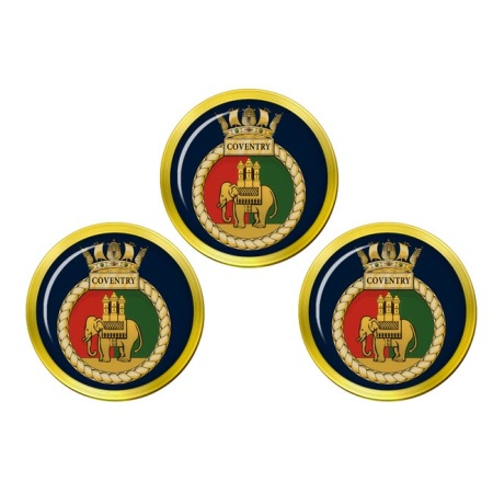 HMS Coventry, Royal Navy Golf Ball Markers