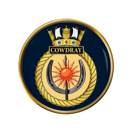 HMS Cowdray, Royal Navy Pin Badge