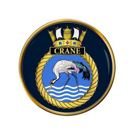 HMS Crane, Royal Navy Pin Badge