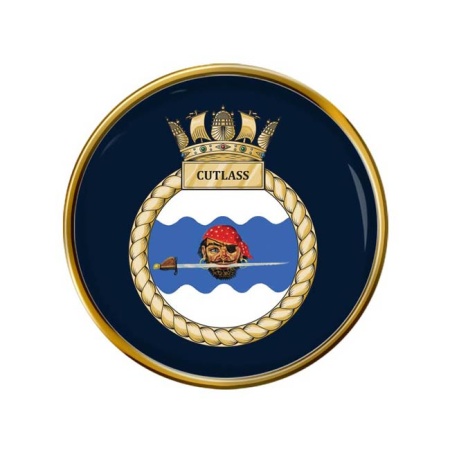 HMS Cutlass, Royal Navy Pin Badge