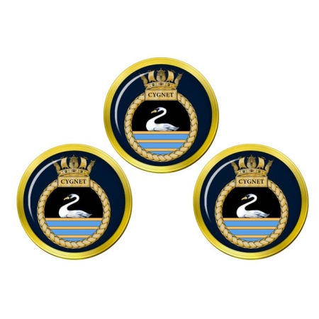 HMS Cygnet, Royal Navy Golf Ball Markers