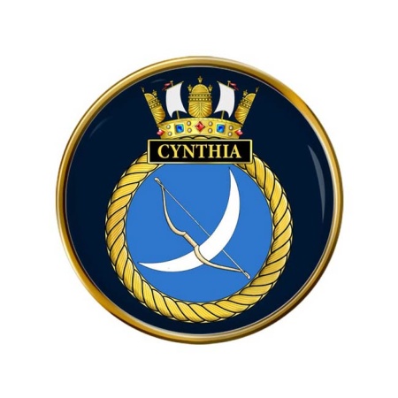 HMS Cynthia, Royal Navy Pin Badge