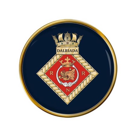 HMS Dalriada, Royal Navy Pin Badge