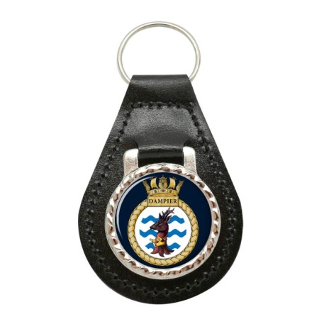 HMS Dampier, Royal Navy Leather Key Fob