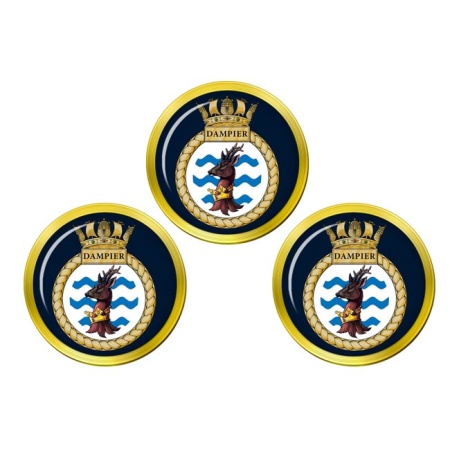 HMS Dampier, Royal Navy Golf Ball Markers