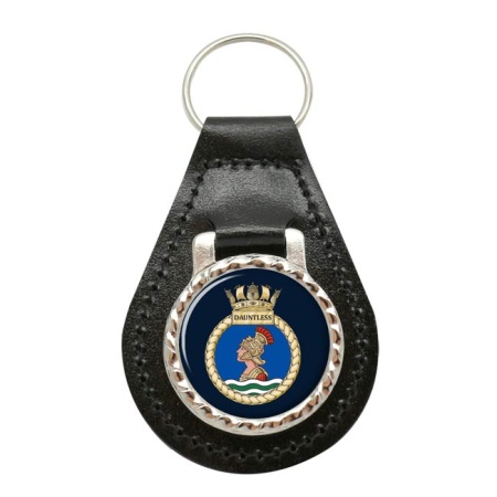 HMS Dauntless, Royal Navy Leather Key Fob
