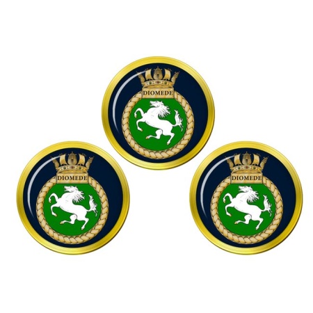HMS Diomede, Royal Navy Golf Ball Markers