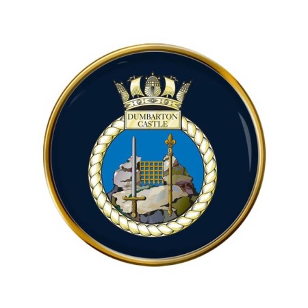 HMS Dumbarton Castle, Royal Navy Pin Badge