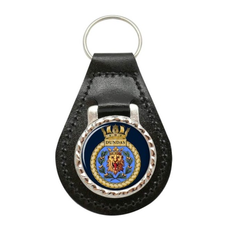 HMS Dundas, Royal Navy Leather Key Fob