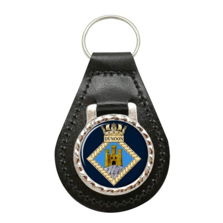 HMS Dunoon, Royal Navy Leather Key Fob