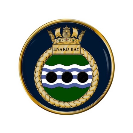 HMS Enard Bay, Royal Navy Pin Badge