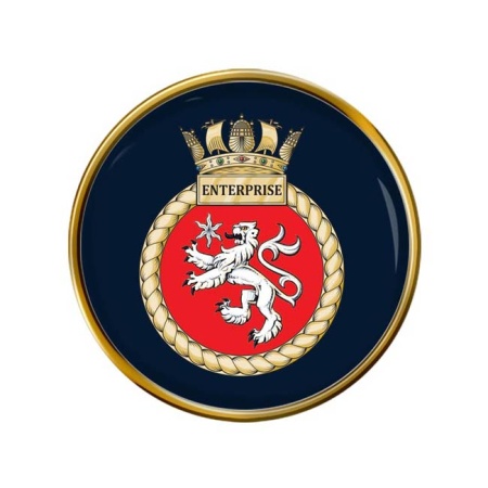HMS Enterprise, Royal Navy Pin Badge