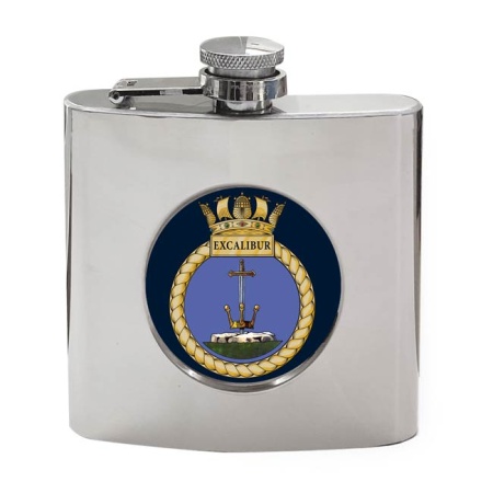 HMS Excalibur, Royal Navy Hip Flask