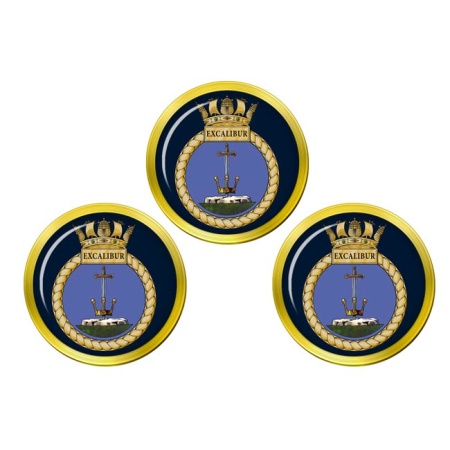 HMS Excalibur, Royal Navy Golf Ball Markers